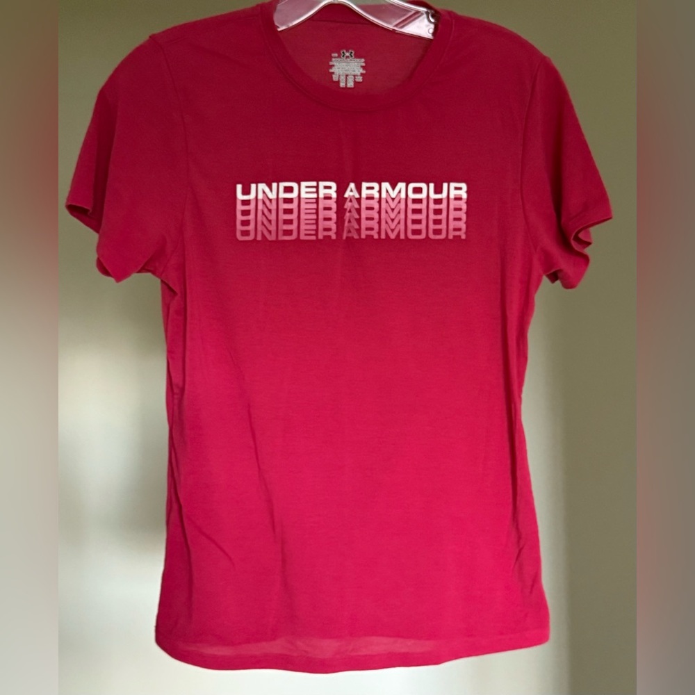 Under Armour Women's Bold Pink Tee